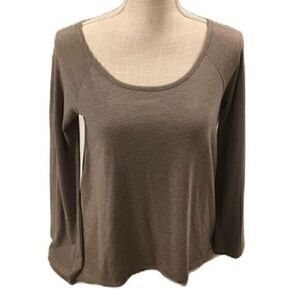 Chatoyant Tan Long Sleeve XS Ladies Blouse​